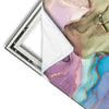 Xxl Wandbild Fluid Art Summertime Quadrat Materialvorschau