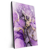 Xxl Wandbild Fluid Art Violett Hochformat Produktvorschau Seitlich