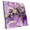 Xxl Wandbild Fluid Art Violett Quadrat Produktvorschau Seitlich