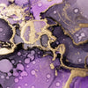 Xxl Wandbild Fluid Art Violett Querformat Zoom