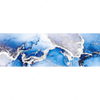 Xxl Wandbild Fluid Art Winter Wonderland Panorama Motivvorschau