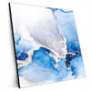 Xxl Wandbild Fluid Art Winter Wonderland Quadrat Produktvorschau Seitlich