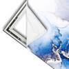 Xxl Wandbild Fluid Art Winter Wonderland Querformat Materialvorschau