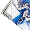 Xxl Wandbild Fluid Art Winter Wonderland Schmal Materialvorschau