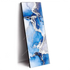 Xxl Wandbild Fluid Art Winter Wonderland Schmal Produktvorschau Seitlich