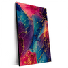Xxl Wandbild Fluid Fantasia Hochformat Produktvorschau Seitlich