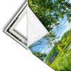 Xxl Wandbild Flusslandschaft Hochformat Materialvorschau