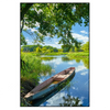 Xxl Wandbild Flusslandschaft Hochformat Produktvorschau Frontal