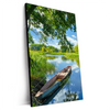 Xxl Wandbild Flusslandschaft Hochformat Produktvorschau Seitlich