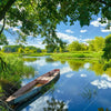 Xxl Wandbild Flusslandschaft Quadrat Motivvorschau