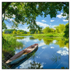 Xxl Wandbild Flusslandschaft Quadrat Produktvorschau Frontal