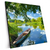 Xxl Wandbild Flusslandschaft Quadrat Produktvorschau Seitlich