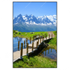 Xxl Wandbild Franzoesische Alpen Hochformat Produktvorschau Frontal