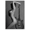 Xxl Wandbild Frau Gitarre Hochformat Produktvorschau Frontal