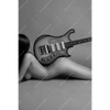 Xxl Wandbild Frau Gitarre No 2 Hochformat Motivvorschau