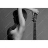 Xxl Wandbild Frau Gitarre Querformat Motivvorschau