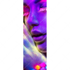 Xxl Wandbild Frau Im Neonlicht Schmal Motivvorschau