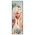 Xxl Wandbild Frauenportrait Mit Blumen Schmal Produktvorschau Frontal