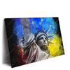 Xxl Wandbild Freiheitsstatue Pop Art No 2 Querformat Produktvorschau Seitlich