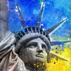 Xxl Wandbild Freiheitsstatue Pop Art No 2 Querformat Zoom