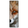 Xxl Wandbild Friedlicher Fuchs Und Blumen Schmal Produktvorschau Frontal
