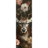 Xxl Wandbild Friedlicher Hirsch Und Blueten Schmal Motivvorschau