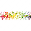 Xxl Wandbild Fruchtspritzer Panorama Motivvorschau