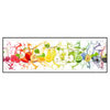 Xxl Wandbild Fruchtspritzer Panorama Produktvorschau Frontal