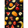 Xxl Wandbild Fruechte Gesunde Ernaehrung Hochformat Motivvorschau