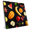 Xxl Wandbild Fruechte Gesunde Ernaehrung Quadrat Produktvorschau Seitlich