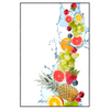 Xxl Wandbild Fruechte In Spritzwasser Hochformat Produktvorschau Frontal