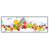 Xxl Wandbild Fruechte In Spritzwasser Panorama Produktvorschau Frontal