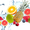 Xxl Wandbild Fruechte In Spritzwasser Quadrat Zoom