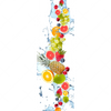 Xxl Wandbild Fruechte In Spritzwasser Schmal Motivvorschau