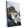 Xxl Wandbild Fruehling In Norwegen Hochformat Produktvorschau Seitlich