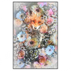Xxl Wandbild Fuchs Blumen Hochformat Produktvorschau Frontal
