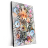 Xxl Wandbild Fuchs Blumen Hochformat Produktvorschau Seitlich