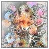 Xxl Wandbild Fuchs Blumen Quadrat Produktvorschau Frontal