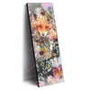 Xxl Wandbild Fuchs Blumen Schmal Produktvorschau Seitlich