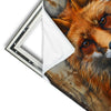 Xxl Wandbild Fuchs Grunge Stil Hochformat Materialvorschau