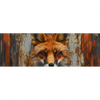 Xxl Wandbild Fuchs Grunge Stil Panorama Motivvorschau