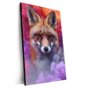 Xxl Wandbild Fuchs In Farbnebel Hochformat Produktvorschau Seitlich