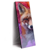Xxl Wandbild Fuchs In Farbnebel Schmal Produktvorschau Seitlich