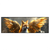 Xxl Wandbild Fuchs Mit Goldenen Fluegeln Panorama Produktvorschau Frontal