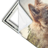 Xxl Wandbild Fuchs Wald Hochformat Materialvorschau