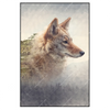 Xxl Wandbild Fuchs Wald Hochformat Produktvorschau Frontal