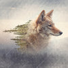 Xxl Wandbild Fuchs Wald Quadrat Motivvorschau