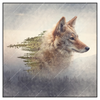 Xxl Wandbild Fuchs Wald Quadrat Produktvorschau Frontal