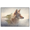 Xxl Wandbild Fuchs Wald Querformat Produktvorschau Frontal