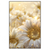 Xxl Wandbild Funkelnde Blumen In Gold Hochformat Produktvorschau Frontal